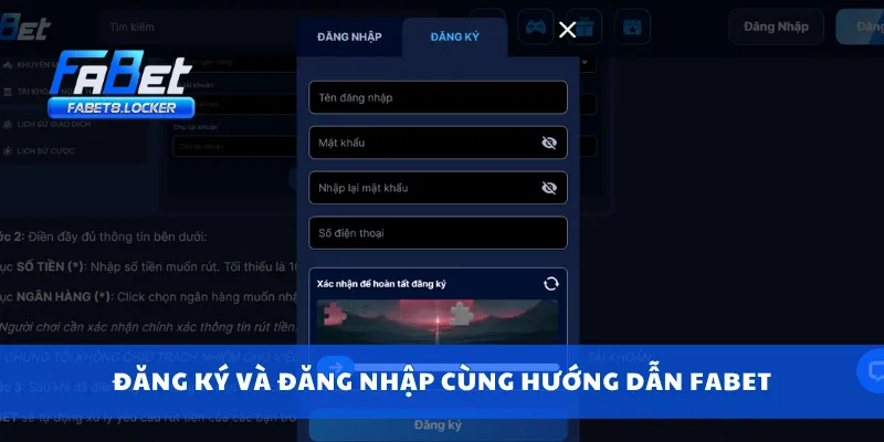 Hướng Dẫn Fabet 2 Đăng ký và đăng nhập cùng hướng dẫn Fabet