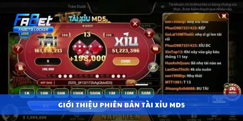 Tài Xỉu MD5 – Game Cược Bảo Mật, Công Bằng, Minh Bạch 2 Giới thiệu phiên bản tài xỉu MD5