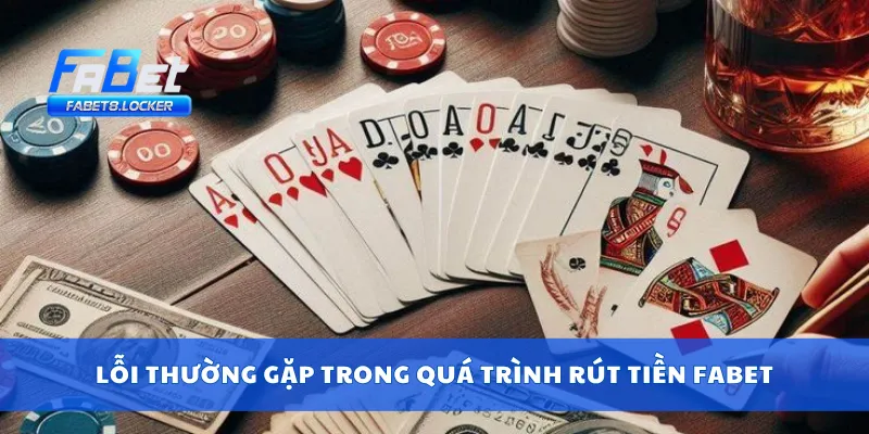 Rút Tiền Fabet 3 Lỗi thường gặp trong quá trình rút tiền Fabet